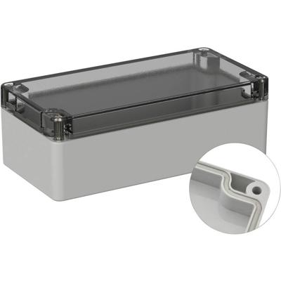 TRU COMPONENTS TC-9065476 Outdoorbehuizing 160 x 80 x 55 Polycarbonaat Grijs-wit (RAL 7035) 1 stuk(s)