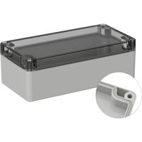 TRU COMPONENTS TC-9065476 Outdoorbehuizing 160 x 80 x 55 Polycarbonaat Grijs-wit (RAL 7035) 1 stuk(s) - thumbnail