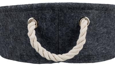 TRIXIE MAND LIAN ROND ANTRACIET 37X37X14 CM