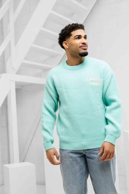 Croyez Paris Knit Sweater Heren Mint - Maat S - Kleur: Mint | Soccerfanshop Croyez Paris Knit Sweater Heren Mint - Maat S - Kleur: Mint | Soccerfanshop