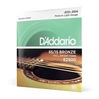 D&apos;Addario EZ920 snarenset voor akoestische western gitaar - thumbnail