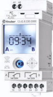Finder 12.62.8.230.0000 Schakelklok voor DIN-rails 230 V/DC, 230 V/AC Weekprogramma - thumbnail
