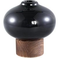 PTMD vaas fleure donkerblauw 14 cm | 6 stuks - thumbnail