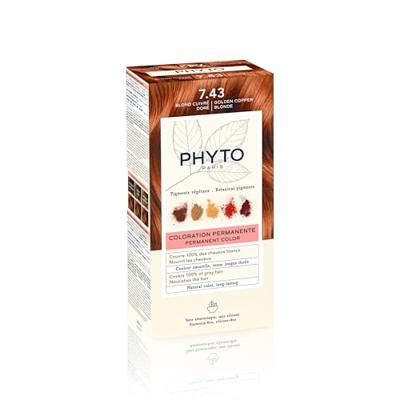 Phyto Phytocolor Permanent Color 7.43 Blond Cuivré 1Pakket