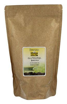 Boerjan Glutenvrije Bakmix 750 gram