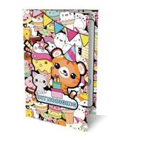 Imagebooks Uitnodigingen - kawaii 2 - pk 953 - set van 6 (per stuk €3,95) - thumbnail