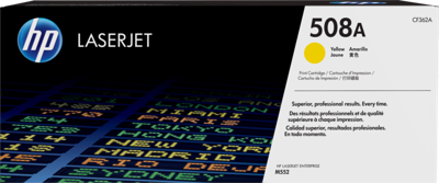HP 508A originele gele LaserJet tonercartridge