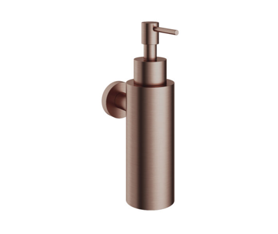 Hotbath Cobber Zeepdispenser Wandmodel Geborsteld Koper PVD CBA09 Hotbath Cobber Zeepdispenser Wandmodel Geborsteld Koper PVD CBA09