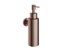 Hotbath Cobber Zeepdispenser Wandmodel Geborsteld Koper PVD CBA09 - thumbnail