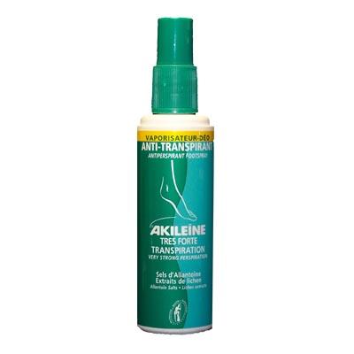 Akileïne anti transpirant Vapo deo voetspray