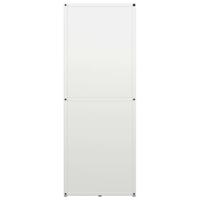 Brandhoutrek 40x30x80 cm koudgewalst staal wit - thumbnail