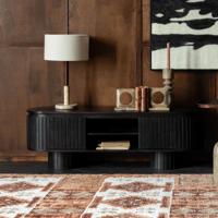 Dutchbone TV-meubel 'Kenji' Mangohout, 140cm - thumbnail