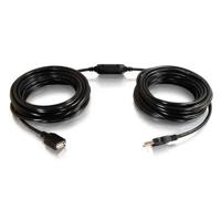 C2G 38999 USB Active Extension Cable - USB 2.0 A Male to A Female Cable, Center Booster Format, Black (39.4 Feet, 12 Meters) - thumbnail