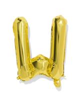 HEMA Folieballon letter W 30cm goud (goud) - thumbnail