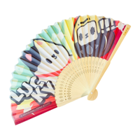 Kenji Opvouwbare waaier - TINY-K LUCKY - thumbnail