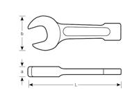 Bahco vonkvrije steek slagsleutel | NS100-75 - thumbnail