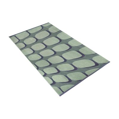 Vossen Vossen Strandlaken shadow play 100x180 soft green