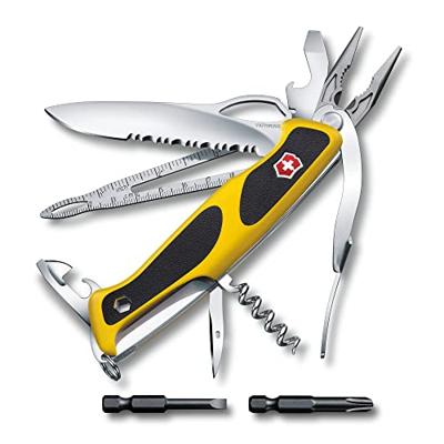 Victorinox RangerGrip 0.9798.MWC8 Zwitsers zakmes Aantal functies 21 Geel, Zwart Victorinox RangerGrip 0.9798.MWC8 Zwitsers zakmes Aantal functies 21 Geel, Zwart
