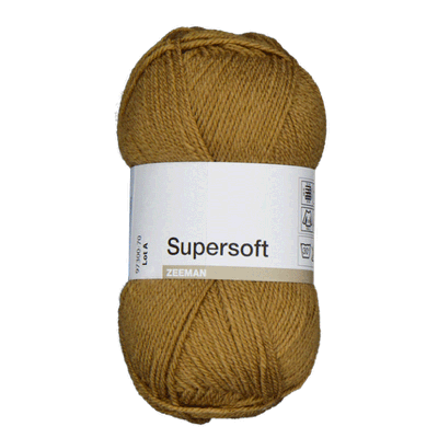 Super soft Breigaren - Bruin