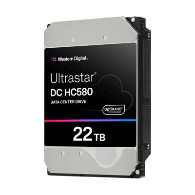 Western Digital Ultrastar DC HC580 interne harde schijf 22 TB 7200 RPM 512 MB 3.5" SATA