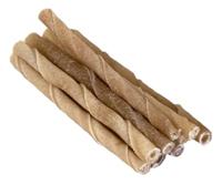 Petsnack - hondensnack - snack twisted stick - staafjes gedraaid - gedroogde buffelhuid - 12.5 cm 9/10 mm - 50 stuks - thumbnail