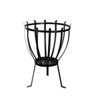 Esschert Design vuurkorf halve ellips - thumbnail