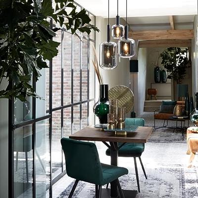 Hanglamp Loki 37cm hoog smoke - thumbnail
