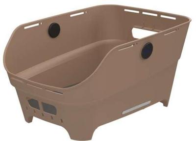 Fietsmand Basil Cento Neo WSL achter 46 x 23 x 14 cm - zand