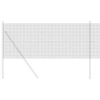 Gelaste draadhek Grijs 0.4 x 10 m Staal - thumbnail