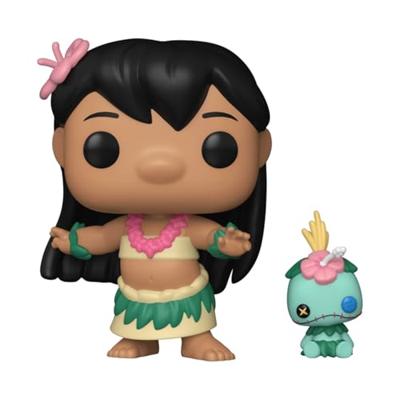 Disney Lilo & Stitch Funko Pop Vinyl: Hula Lilo with Scrump