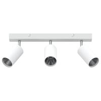 VidaXL Plafondspot met schijnwerpers wit 38 x 6 x 16 cm metaal - thumbnail