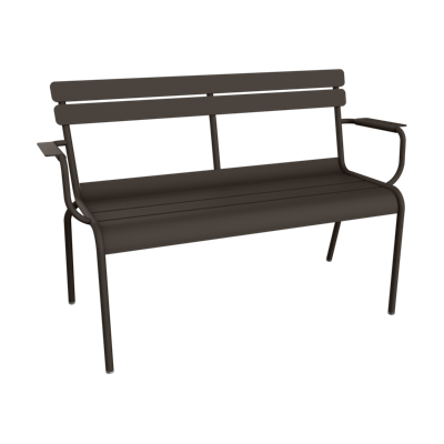 Fermob Luxembourg tuinbank met armleuning Tonka