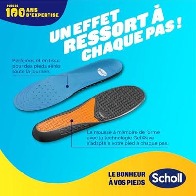 Scholl GelActiv Inlegzolen Work & Boot S Maat 35.5-40.5 Scholl GelActiv Inlegzolen Work & Boot S Maat 35.5-40.5