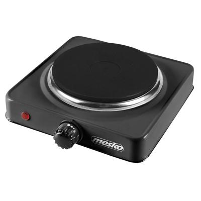 Mesko Home MS 6508 kookplaat Zwart Aanrecht Gesealde plaat 1 zone(s)