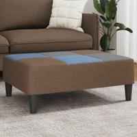 Voetenbank patchwork 77x55x31 cm stof - thumbnail