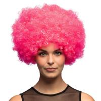 Afropruik krul Roze - thumbnail