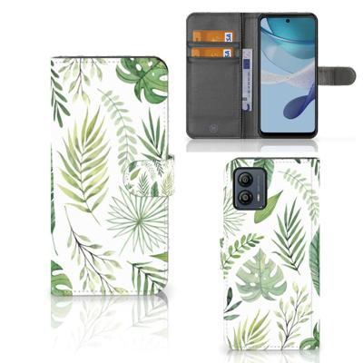 Motorola Moto G53 Hoesje Leaves Motorola Moto G53 Hoesje Leaves