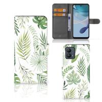 Motorola Moto G53 Hoesje Leaves - thumbnail