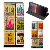 Sony Xperia 10 II Book Cover Postzegels - thumbnail