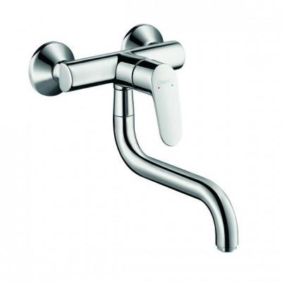 Hansgrohe Focus wandkeukenkraan Chroom Hansgrohe Focus wandkeukenkraan Chroom
