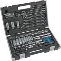 Condor Socket spanner set 1/4" + 3/8", 92 pc - thumbnail