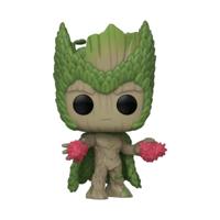 Marvel WAG Funko Pop Vinyl: Groot as Scarlet Witch - thumbnail