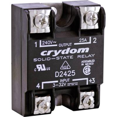 Crydom Halfgeleiderrelais H12WD4890 90 A Schakelspanning (max.): 660 V/AC Schakelend bij overbelasting 1 stuk(s) Crydom Halfgeleiderrelais H12WD4890 90 A Schakelspanning (max.): 660 V/AC Schakelend bij overbelasting 1 stuk(s)