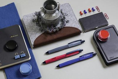 Rollerpen stabilo palette 268/40 m rood | 10 stuks