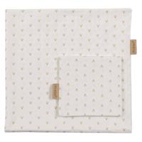 Pericles donsovertrek wieg 80 x 80 cm katoen - thumbnail