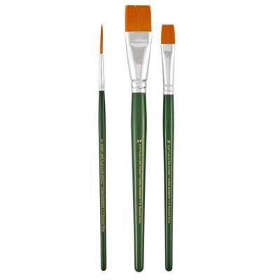 FolkArt • one stroke brush sets basic set-glaze/flat/script