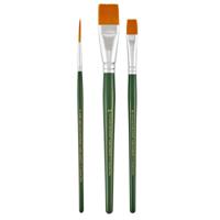 FolkArt • one stroke brush sets basic set-glaze/flat/script - thumbnail