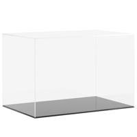 VidaXL Vitrine transparant 56x36x37 cm acryl - thumbnail
