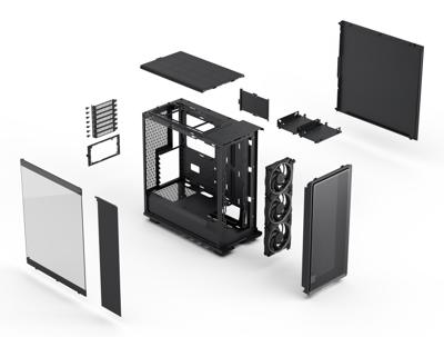 Fractal Design Epoch Black TG RGB Light tint Fractal Design Epoch Black TG RGB Light tint