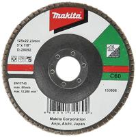 Makita Accessoires Lamellenschuurschijf 125mm C120 - D-28117 - D-28117 - thumbnail